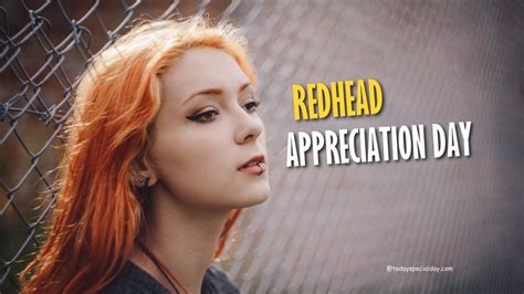 Redhead Appreciation Day – September 23: Celebrate, Facts